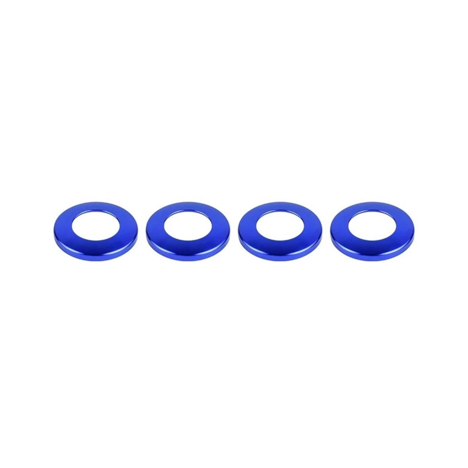 NEGRO Zierringabdeckung for Türschlossknopf, passend for Jeep, Grand Cherokee 2015, Autotürschlossstiftverkleidung, Aluminiumzubehör Armaturenbrett-Knopf-Akzent(Blue) von NEGRO