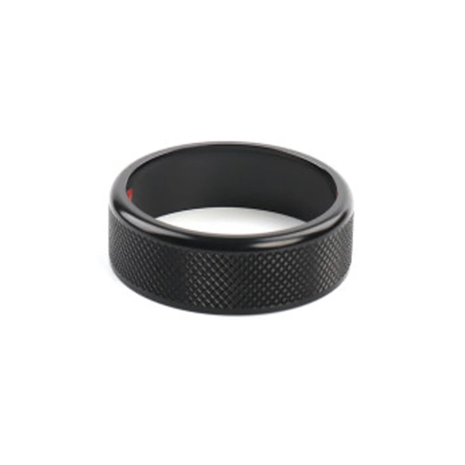NEGRO Zierringabdeckung for den Knopf, passend for KIA, K5 2021-2024, zentrale Schaltkonsole Armaturenbrett-Knopf-Akzent(Black) von NEGRO