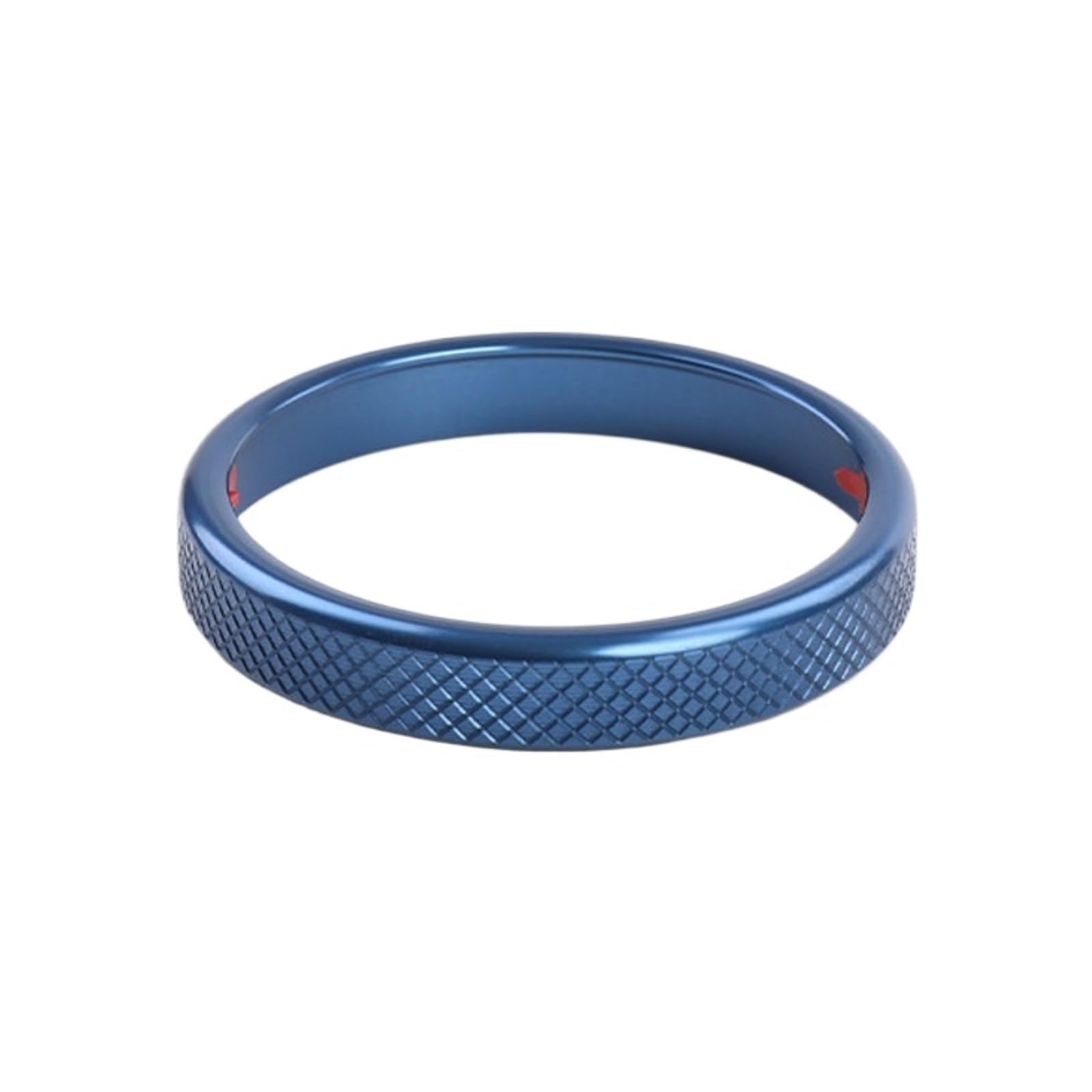 NEGRO Zierringabdeckung for den Schaltknauf, passend for Hyundai, Santa Fe 2021 2022 2023, Zierringabdeckung for den zentralen Schaltknauf der Konsole Armaturenbrett-Knopf-Akzent(Blue) von NEGRO