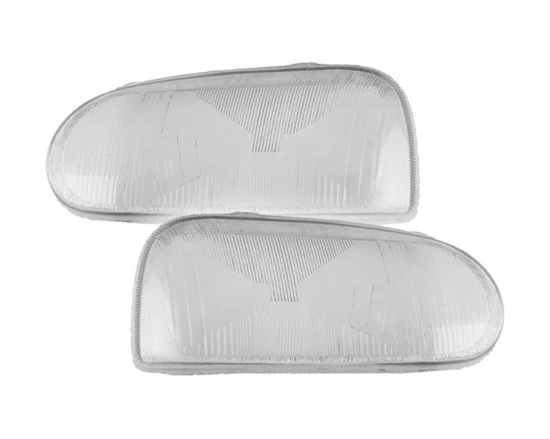 NEOLITE Set Scheinwerfer Glas Lichtscheibe Streuscheibe Links + Rechts Set Satz Kompatibel mit VW Golf 3 Schrägheck + Kombi 91-99 von NEOLITE