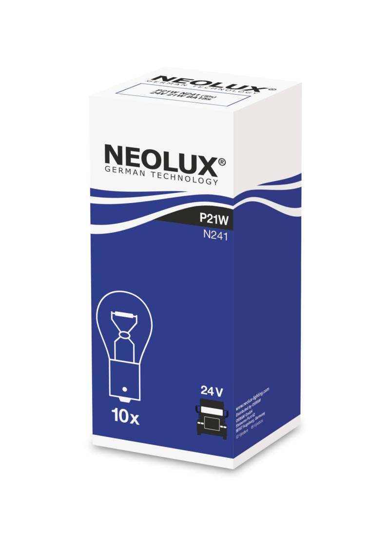 Neolux P21W 24V 21W BA15s 1st von NEOLUX