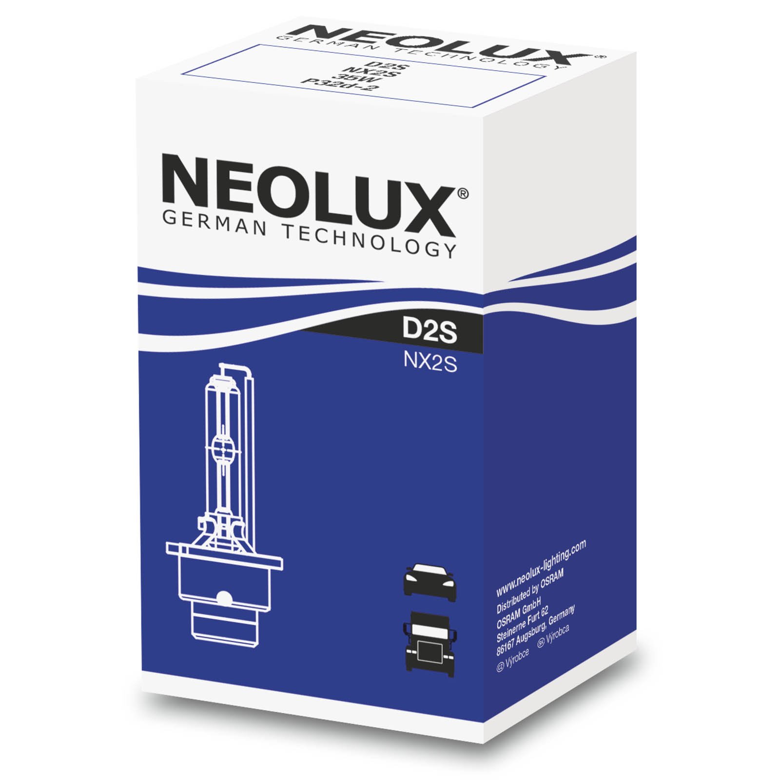 Paar Lampen NEOLUX Xenarc - Xenon D2S 35 W - nx2s - Lampen Xenon von NEOLUX