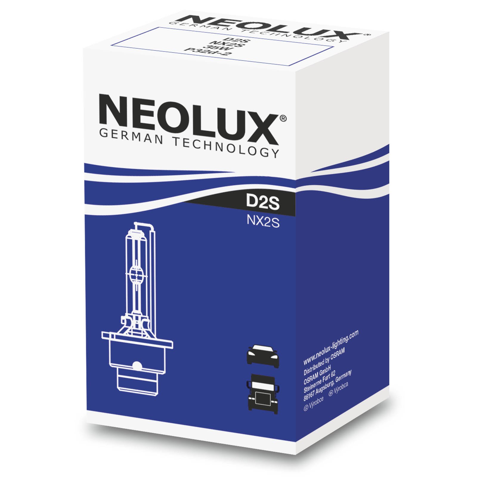 Paar Lampen NEOLUX Xenarc - Xenon D2S 35 W - nx2s - Lampen Xenon Paar Lampen NEOLUX Xenarc - Xenon D2S 35 W - nx2s - Lampen Xenon von NEOLUX