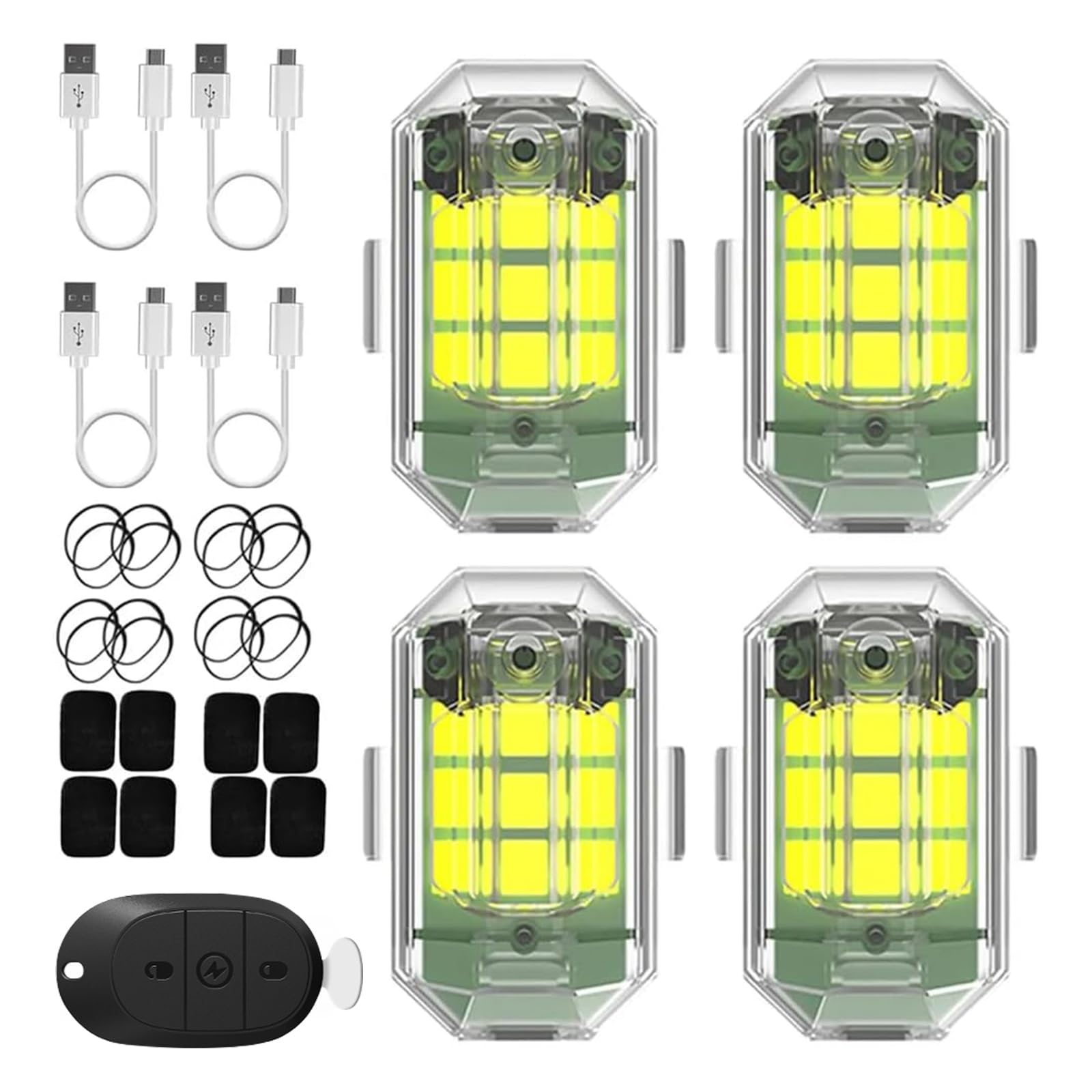 Auto Fernbedienung Blitzlicht,Led Blinklicht,Drahtloses LED-Blitzlicht mit hoher Helligkeit,7 Colours LED-Flugzeug-Blitzlicht und USB-Aufladung,Drohnen-Antikollisionslichter Flugzeug-Blitzlichter Auto Fernbedienung Blitzlicht,Led Blinklicht,Drahtloses LED-Blitzlicht mit hoher Helligkeit,7 Colours LED-Flugzeug-Blitzlicht und USB-Aufladung,Drohnen-Antikollisionslichter Flugzeug-Blitzlichter von NEOVSUNY