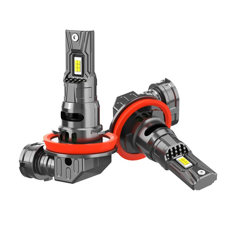 NEOVSUNY H11 Halogen Lampe 24000LM, 600% Helligkeit H11 Scheinwerferlampe, 6000K Weiß H11 Halogen Glühbirne, 9-32V H8 H9 H11 Abblendlicht, 2 Stück von NEOVSUNY
