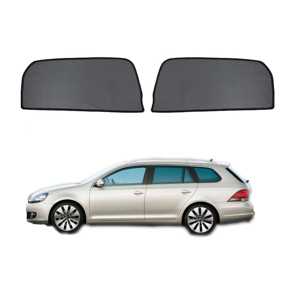 NERHWIVS Sonnenschutz für Seitenscheiben Auto Magnetisch Vorhang für Golf 6 Variant 2009-2013 UV Schutz Fenster Sonnenblende Zubehör für Baby Kinder Haustiere Schwarz,2pcs- Rear Door NERHWIVS Sonnenschutz für Seitenscheiben Auto Magnetisch Vorhang für Golf 6 Variant 2009-2013 UV Schutz Fenster Sonnenblende Zubehör für Baby Kinder Haustiere Schwarz,2pcs- Rear Door von NERHWIVS