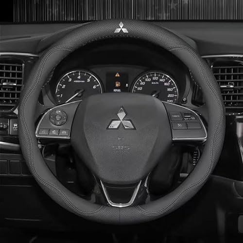 Auto Lenkradhülle, für Mitsubishi Space Star 2019-2023 Mode rutschfest langlebig Komfortables Lenkradschoner Autozubehör Innenraum,B von NETHIX