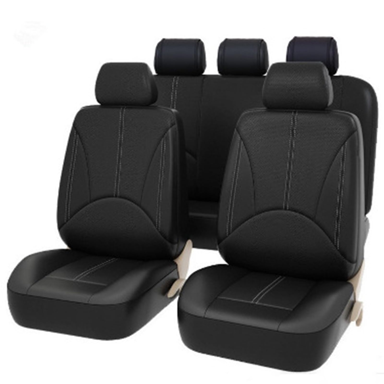 NETHIX 5 Sitzplätze Universal Auto Sitzbezüge für Renault Laguna/Laguna Grandtour III II I Typ T/G /B56/K56 1993-2015 Schonbezüge für Autositze Verschleißfestes Sitzbezügesets,B von NETHIX