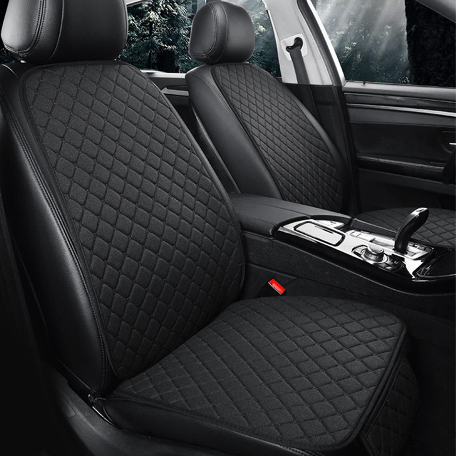 NETHIX 5 Sitzplätze Universal Autositzbezüge für BMW iX xDrive50 2022–2025 Autositzkissen Autositzschoner Schonbezüge für Autositze,Black NETHIX 5 Sitzplätze Universal Autositzbezüge für BMW iX xDrive50 2022–2025 Autositzkissen Autositzschoner Schonbezüge für Autositze,Black von NETHIX