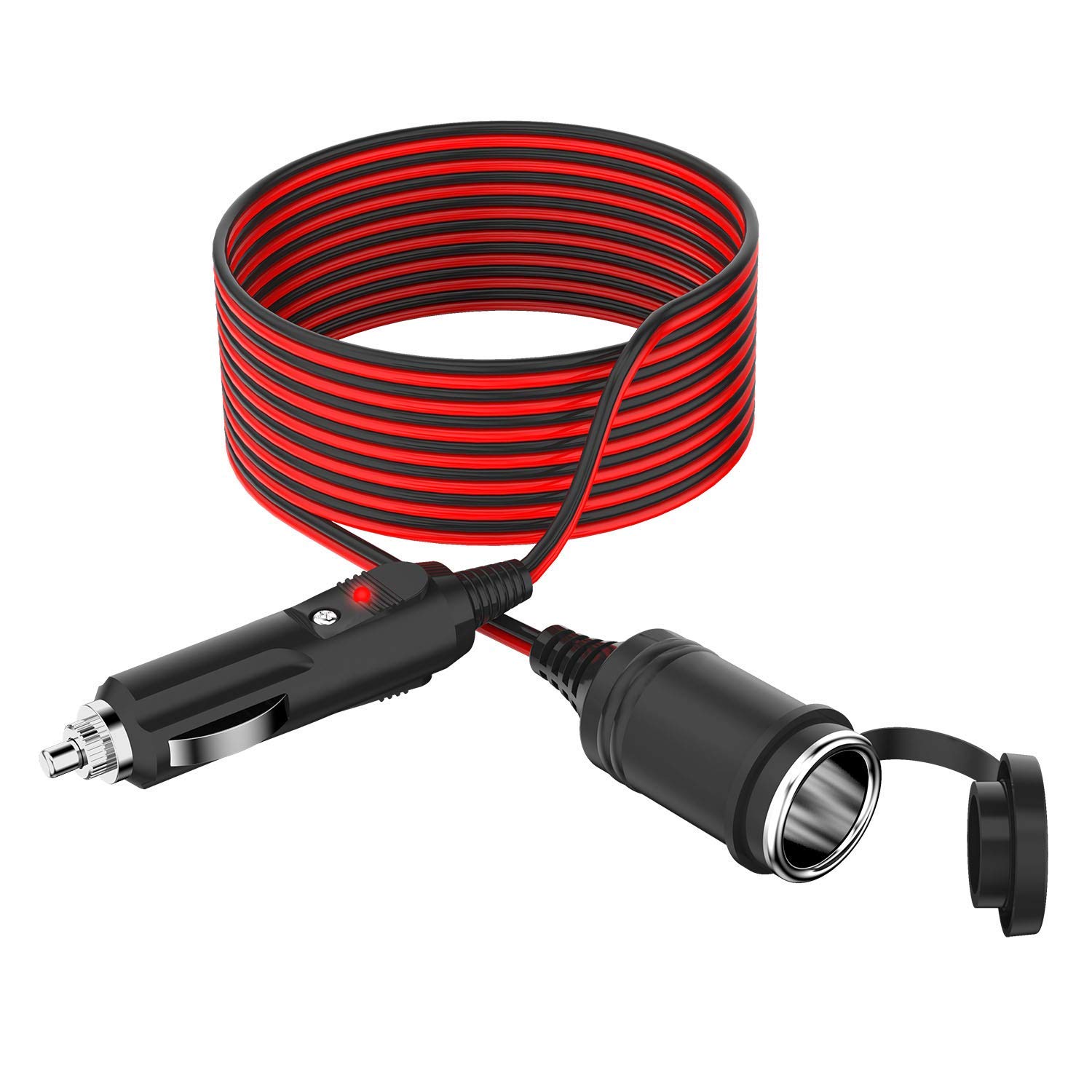 NEUE DAWN 3.5M 12V Verlängerungskabel Kfz für Auto 12/24V LKW Zigarettenanzünder mit Stecker Buchse Zigarettenstecker Kabel Wohnmobil Lieferwagen 12V 17AWG Steckdose Adapter Verlängerungskabel NEUE DAWN 3.5M 12V Verlängerungskabel Kfz für Auto 12/24V LKW Zigarettenanzünder mit Stecker Buchse Zigarettenstecker Kabel Wohnmobil Lieferwagen 12V 17AWG Steckdose Adapter Verlängerungskabel von NEUE DAWN