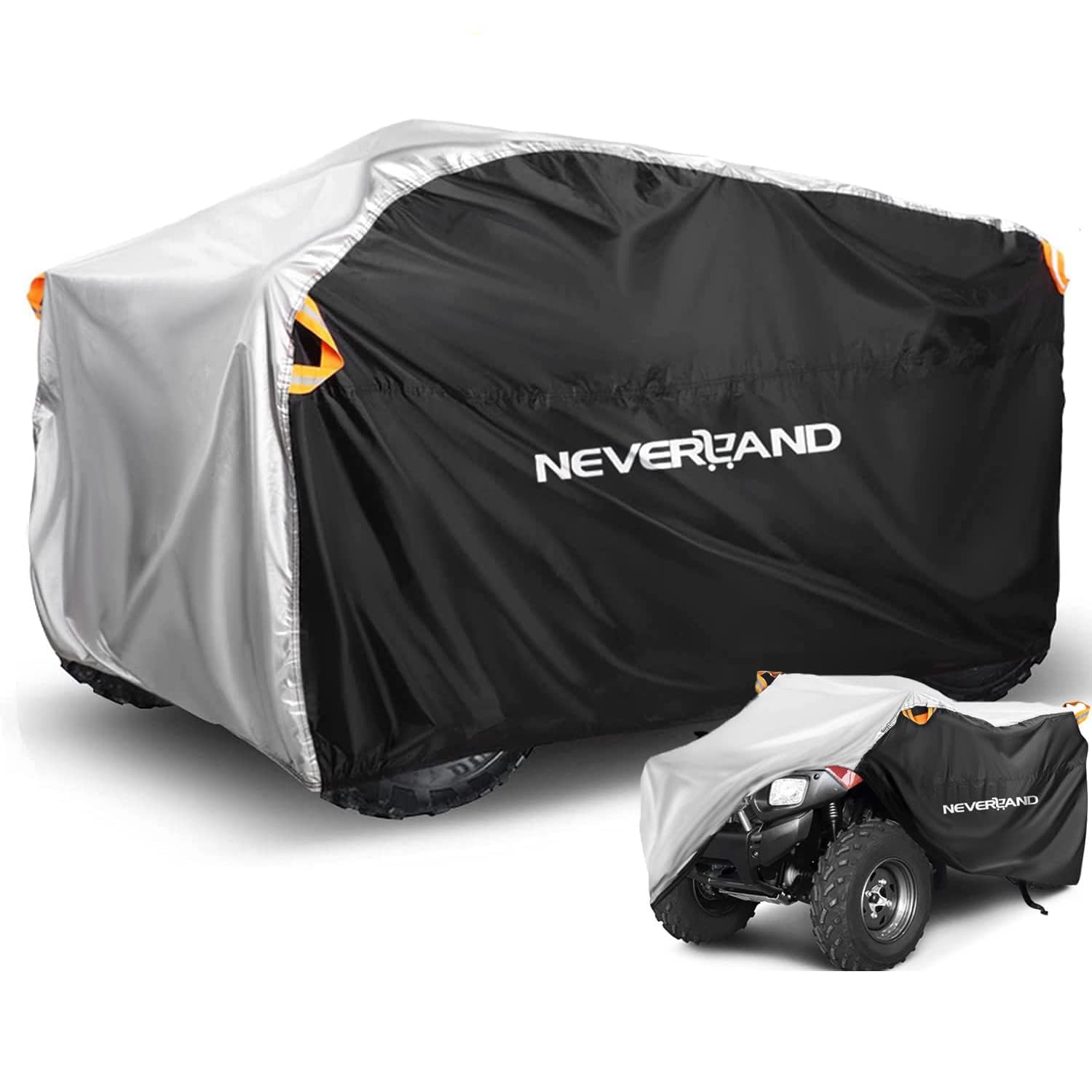 NEVERLAND ATVAbdeckung wasserdicht strapazierfähig 4 x 4 QuadAbdeckungen Allwetterschutz 203 cm 4 Räder Regenschutz für NEVERLAND ATVAbdeckung wasserdicht strapazierfähig 4 x 4 QuadAbdeckungen Allwetterschutz 203 cm 4 Räder Regenschutz für von NEVERLAND
