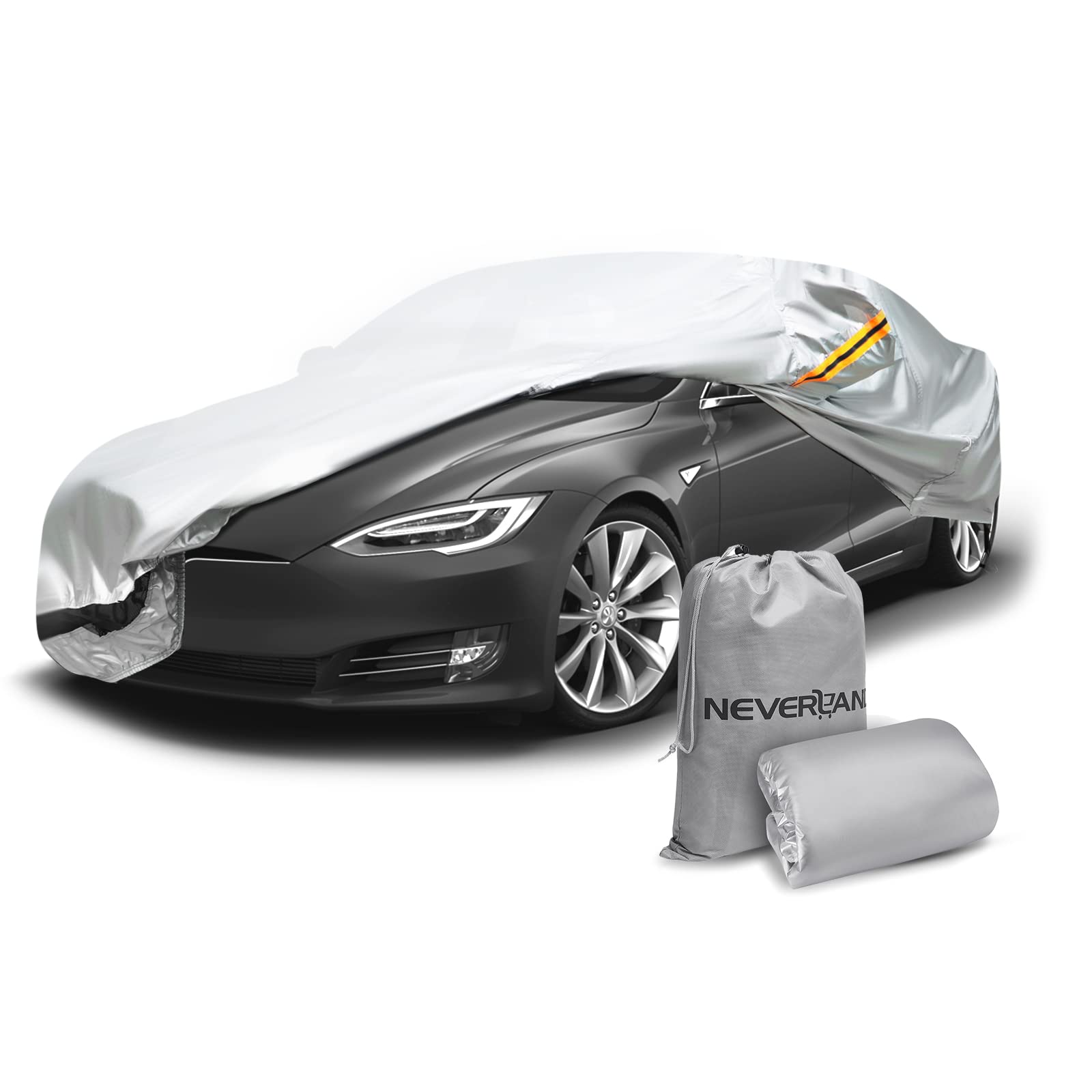 NEVERLAND für Tesla Model 3 Autoabdeckung Wasserdicht Allwetterschutz 2017-2022 Tesla M3 Outdoor Vollgarage Schwerlast mit belüftetem Netz-Ladeanschluss Schnee Winter NEVERLAND für Tesla Model 3 Autoabdeckung Wasserdicht Allwetterschutz 2017-2022 Tesla M3 Outdoor Vollgarage Schwerlast mit belüftetem Netz-Ladeanschluss Schnee Winter von NEVERLAND