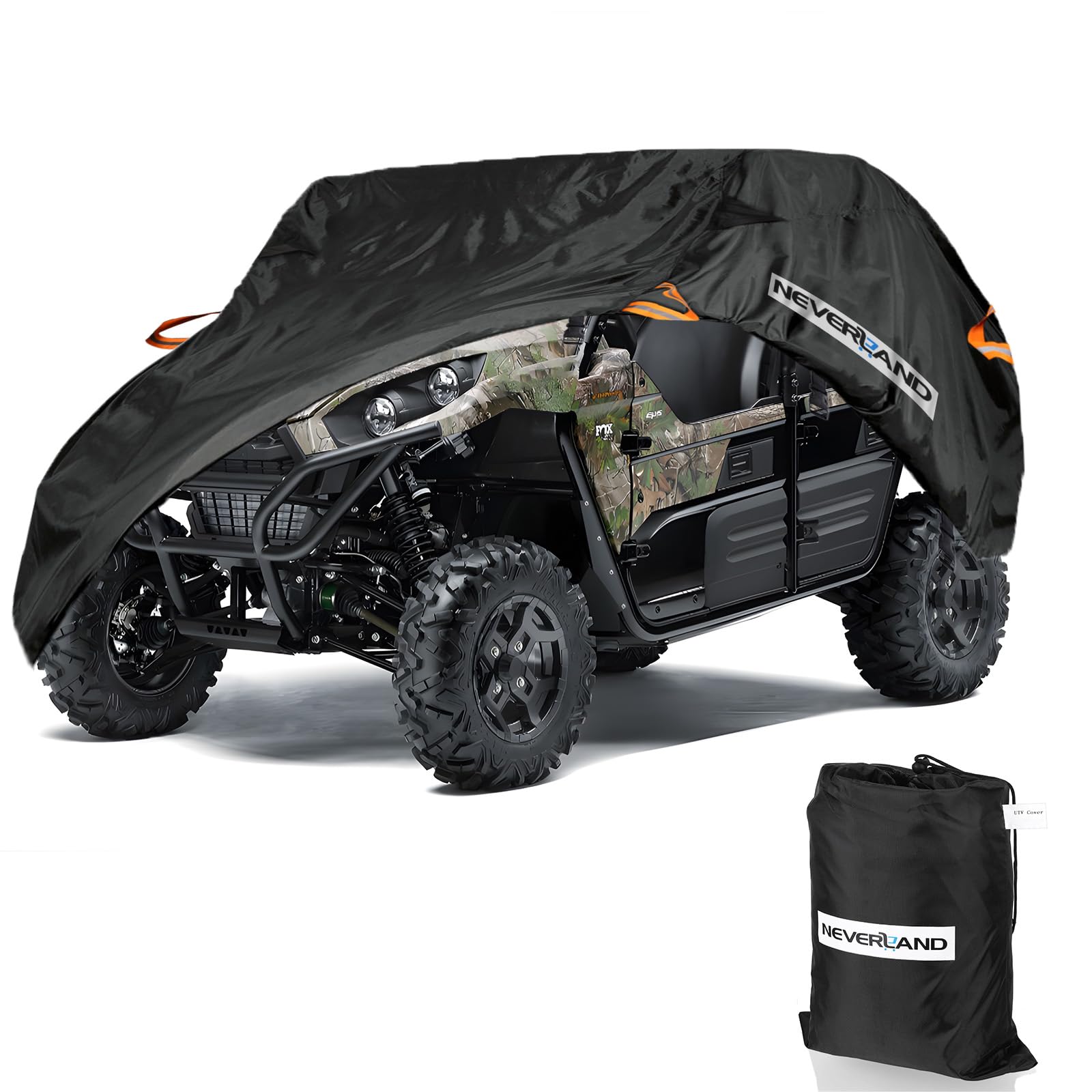 UTV Abdeckung Utility Vehicle Cover SxS Wasserdicht Staubdicht 4 Räder Abdeckung für Polaris Ranger XP 1000 900 800 Premium Honda Yamaha Can-Am Kawasaki 【NIVERLAND】 UTV Abdeckung Utility Vehicle Cover SxS Wasserdicht Staubdicht 4 Räder Abdeckung für Polaris Ranger XP 1000 900 800 Premium Honda Yamaha Can-Am Kawasaki 【NIVERLAND】 von NEVERLAND