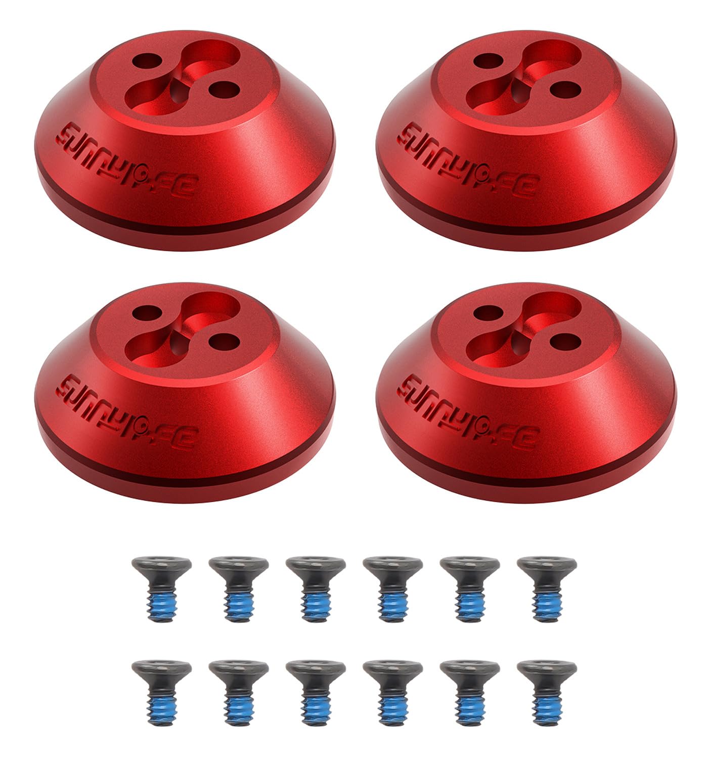 NEWQSING Drohnenzubehör Aluminiumlegierung Motorabdeckungen für DJI Avata 2 NEWQSING Drohnenzubehör Aluminiumlegierung Motorabdeckungen für DJI Avata 2 von NEWQSING