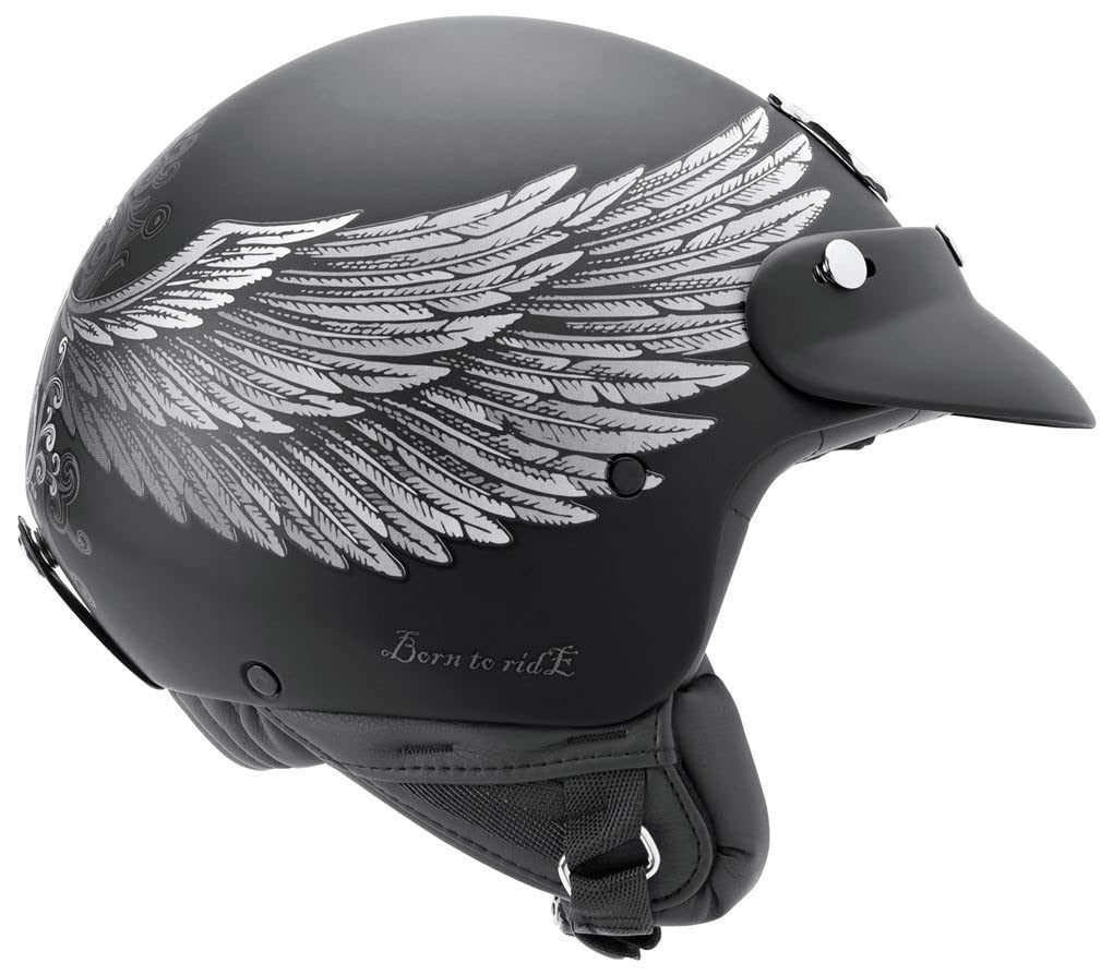 NEXX SX.60 Eagle Rider Jethelm (Black,XL (61/62)) von NEXX