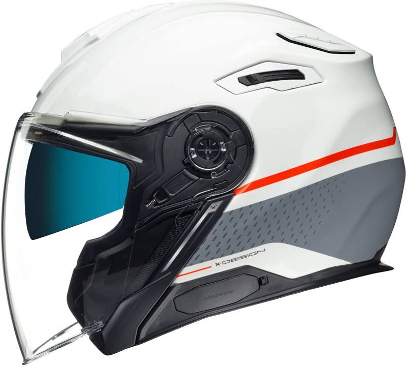 Nexx X.Viliby Streetgeist Jethelm (White/Gray,S (55/56)) von NEXX