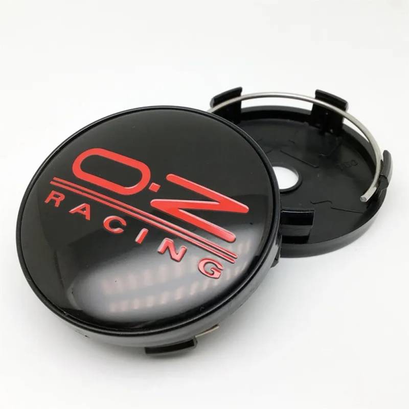 4 Stück Nabendeckel Radnabenkappen für OZ Racing 60mm, Radkappen Nabenkappen Felgendeckel Radnabendeckel Radnabenabdeckung Radmittelkappen von NEZIH