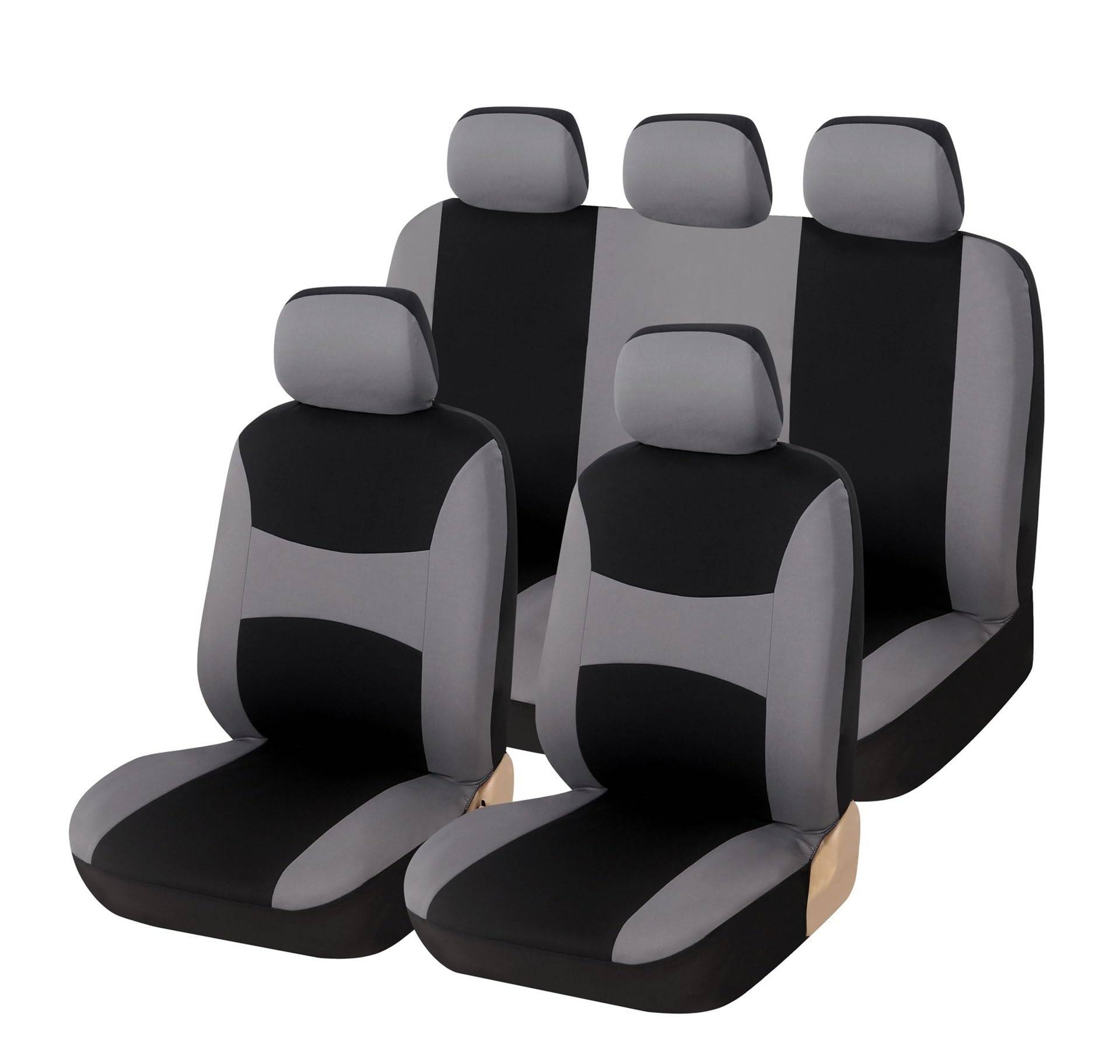 Auto Sitzbezüge Für Nissan Für Almera Universal Full Set Autositzbezüge Airbag Kompatibel Zweifarbige Design Auto Schutzbezüge Autositzbezüge Komplettset von NEZIH