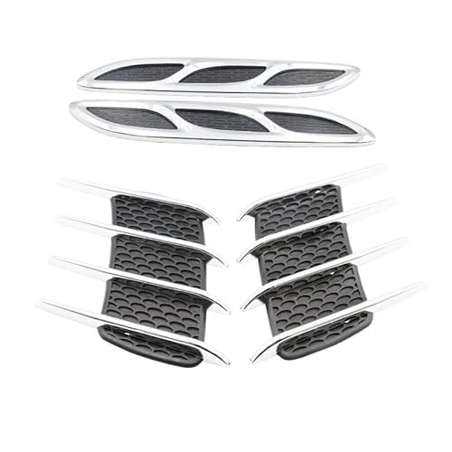 NEZIH 1 Paar Kfz-Aufkleber für Lüftungsschlitze für Mercedes Benz M Class ML W163 W164 W166, Air Flow Fender Seite Cover Lufteinlass Gitter Vent Dekoration Aufkleber Auto-tuning,C NEZIH 1 Paar Kfz-Aufkleber für Lüftungsschlitze für Mercedes Benz M Class ML W163 W164 W166, Air Flow Fender Seite Cover Lufteinlass Gitter Vent Dekoration Aufkleber Auto-tuning,C von NEZIH