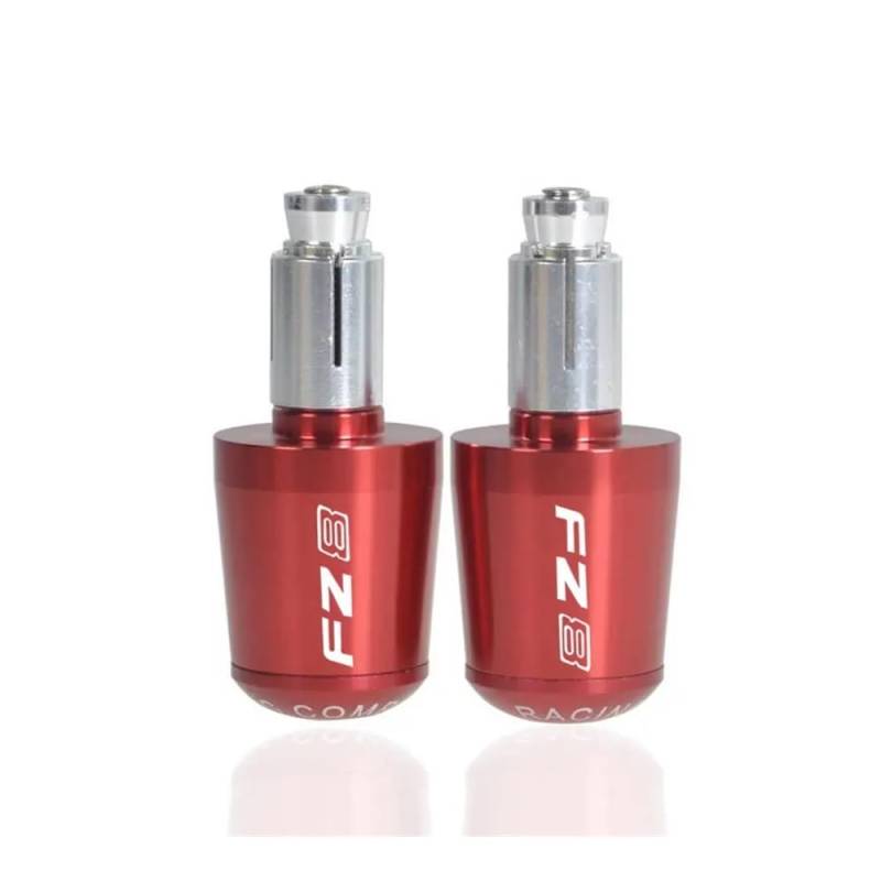 NFNVEKESD Lenkerendstopfen Für Y&amaha Für FZ8 Für FZ 8 Alle Jahre 7/8 "Motorrad Universal Lenker Griffe Enden Gegengewicht Lenker Slider Endkappe Stecker(Red) von NFNVEKESD
