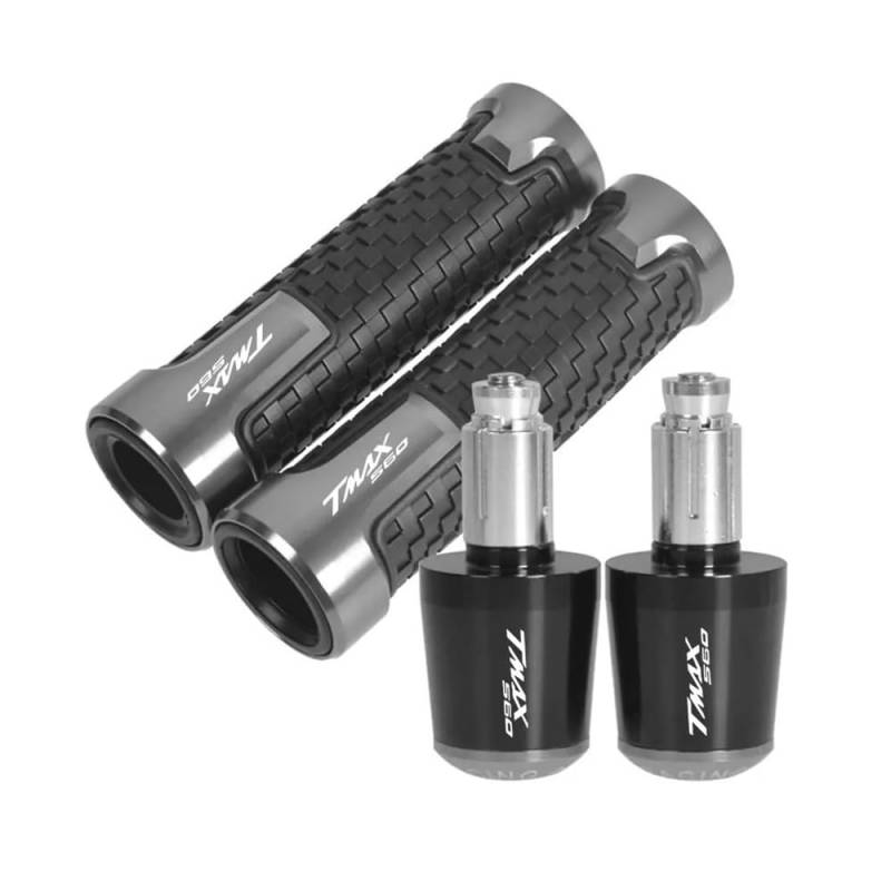 NFNVEKESD Lenkerendstopfen Für Y&amaha Für TMAX560 Für TMAX-560 2020 2021 2022 Motorrad 7/8 "22MM Lenker Handgriffe Lenker Endkappe Stecker(A7) von NFNVEKESD