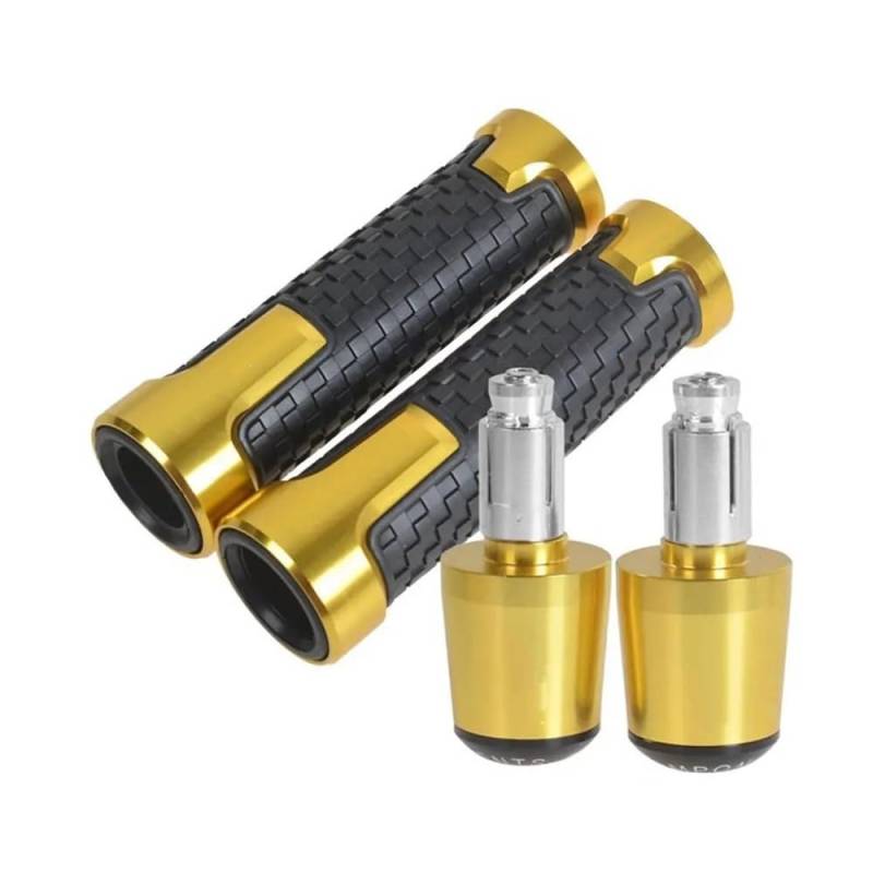 NFNVEKESD Lenkerendstopfen Motorrad 7/8 "22MM Lenker Handgriffe Lenker Endkappe Stecker Für K&awasaki Für ZX9 Für ZX9R 10R 1998 1999 2000 2001 2002(G) von NFNVEKESD