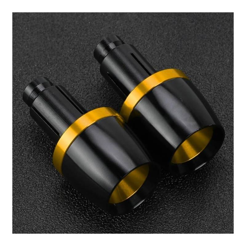 NFNVEKESD Lenkerendstopfen Motorrad-Lenkergriffe Enden Lenkerkappe Endstopfen Für C650GT Für C650 GT 2011-2019 2020 2021 2022 2023 2024(Gold) von NFNVEKESD