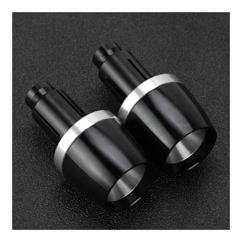 NFNVEKESD Lenkerendstopfen Motorrad-Lenkergriffe Enden Lenkerkappe Endstopfen Für K&awasaki Für ZX9R Für ZX-9R 1998 1999 2000 2001 2002 2003(Silver) von NFNVEKESD