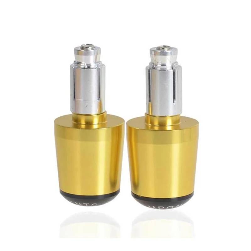 NFNVEKESD Lenkerendstopfen Motorrad-Lenkergriffe Slider Cap Plug Aluminium Bar End Für K&awasaki Für ZX10R 2006-2010 2011 2012 2013 2014 2015 2016(Goldschwarz) von NFNVEKESD
