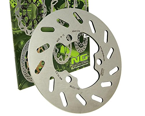 Bremsscheibe NG 180mm - MOTORHISPANIA XP-6 ALUMINIUM HUB - 2002 (hinten) von NG BRAKE DISC