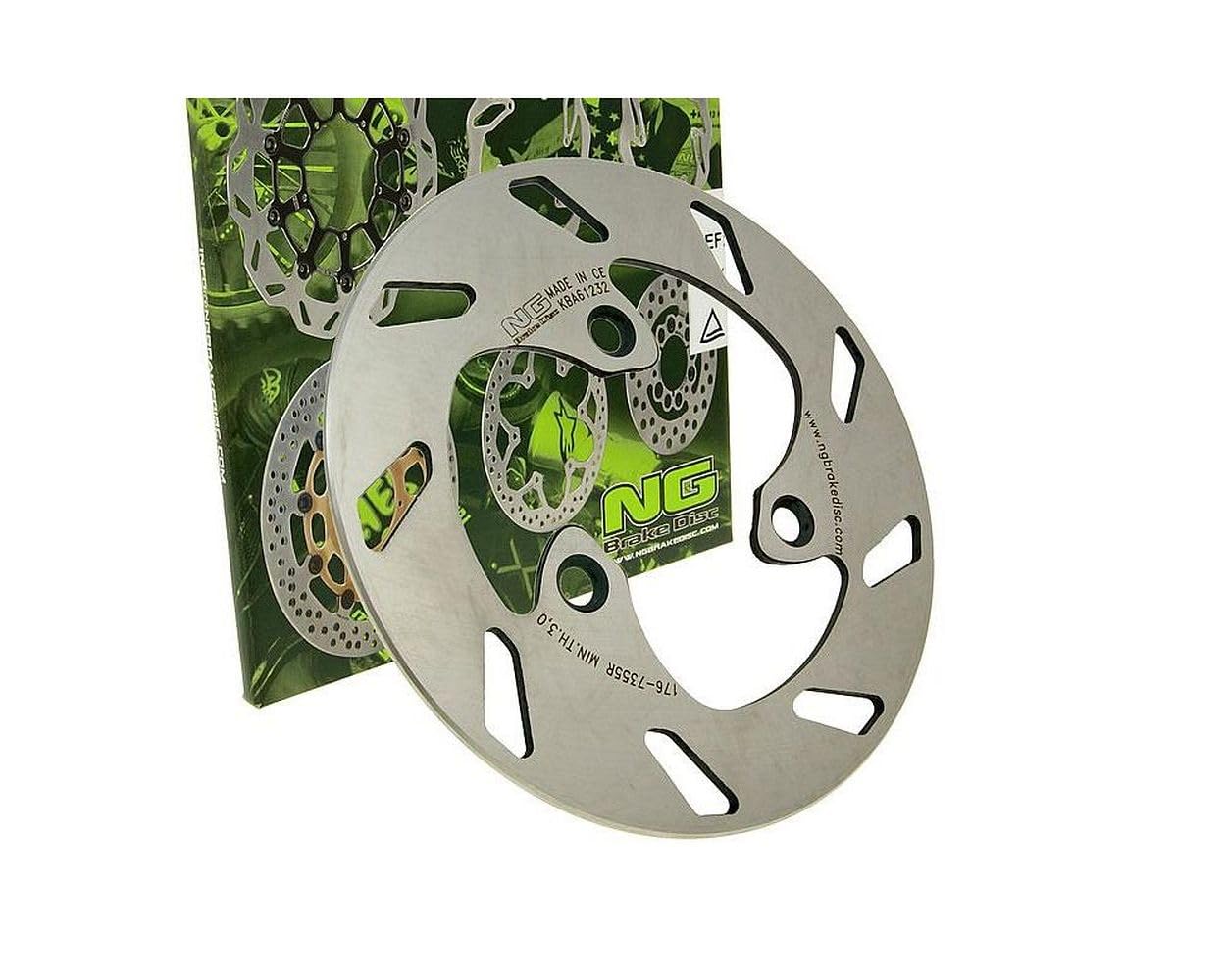 Bremsscheibe NG 180mm - PEUT ELYSTAR 50 - hinten Bremsscheibe NG 180mm - PEUT ELYSTAR 50 - hinten von NG BRAKE DISC
