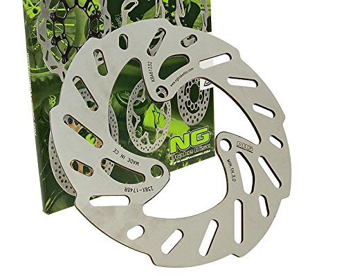 Bremsscheibe NG Wavy - DERBI X-TREME 50 SM - 2006-2007 (hinten) von NG BRAKE DISC