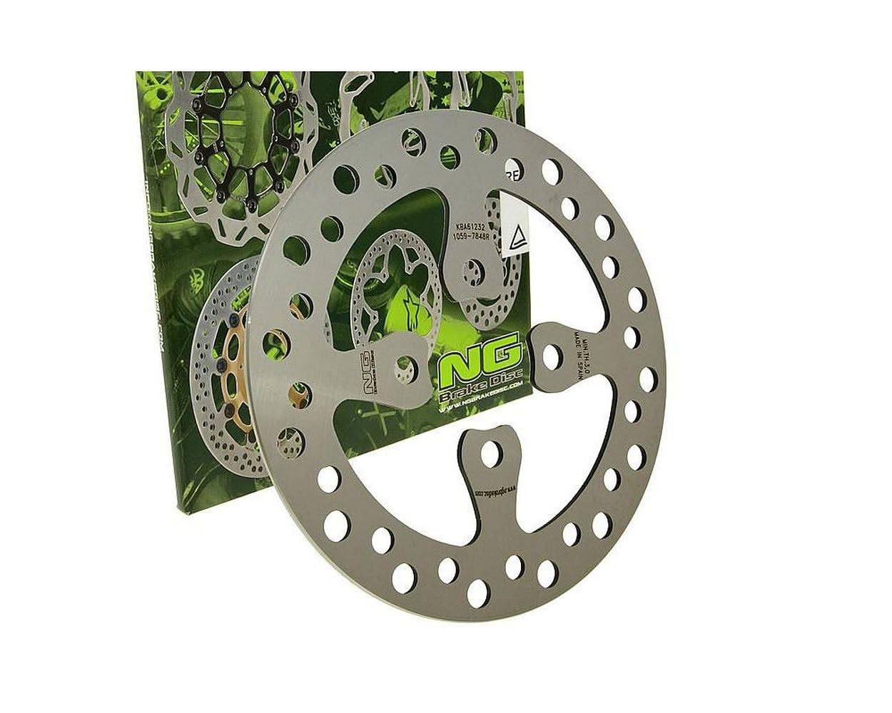 Bremsscheibe NG kompatibel mit Yamaha - 700 - RAPTOR YFM 700 R - 2006/2012-2-ATV'S - QUADS - REAR - R Bremsscheibe NG kompatibel mit Yamaha - 700 - RAPTOR YFM 700 R - 2006/2012-2-ATV'S - QUADS - REAR - R von NG BRAKE DISC