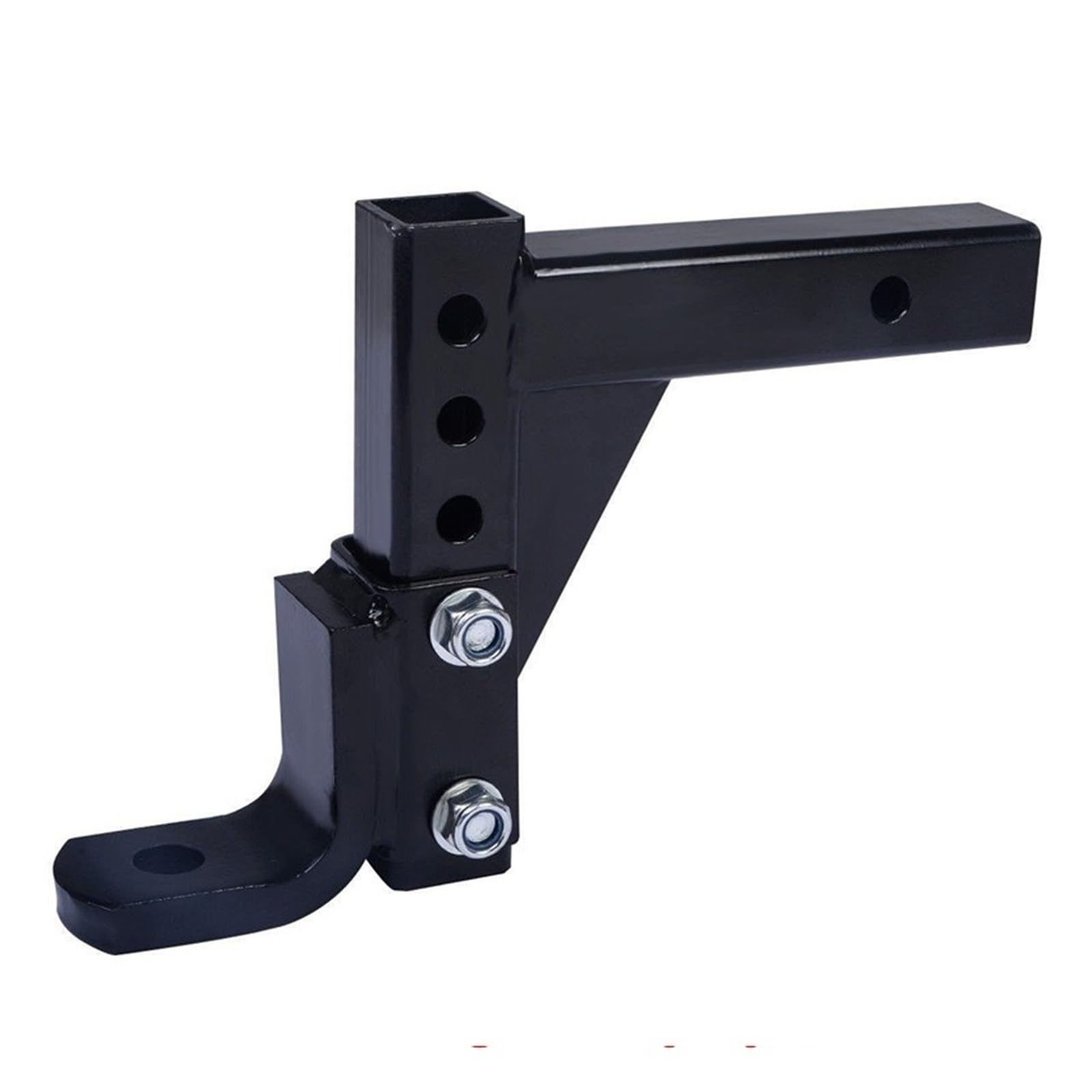 Anhängerkupplungen, 10" Verstellbarer 4-stufir Anhänrkupplungsanhänr Mit Kulhalterung for 2" Anhänrempfänr-Anhänrteile(2 Ball Lock) von NGBFF