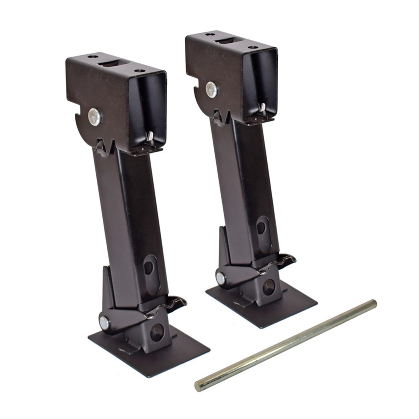 Anhängerkupplungen, 1PCS Keine Pole Oder 2PCS Mit Pole Anhänger RV Zubehör Hand Jack Parkplatz Unterstützung Manuelle Mechanische Hebe Outrigr Griff(2PCS and 1 Pole) von NGBFF