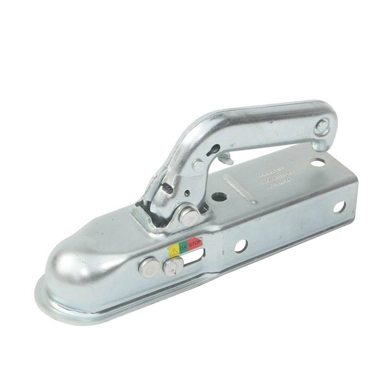 Anhängerkupplungen, 50 Mm Anhängerkupplungskupplung Aus Gepresstem Stahl for 60 Mm Kanalkappe, 800 Kg, Zubehör, Wohnwagenteile von NGBFF
