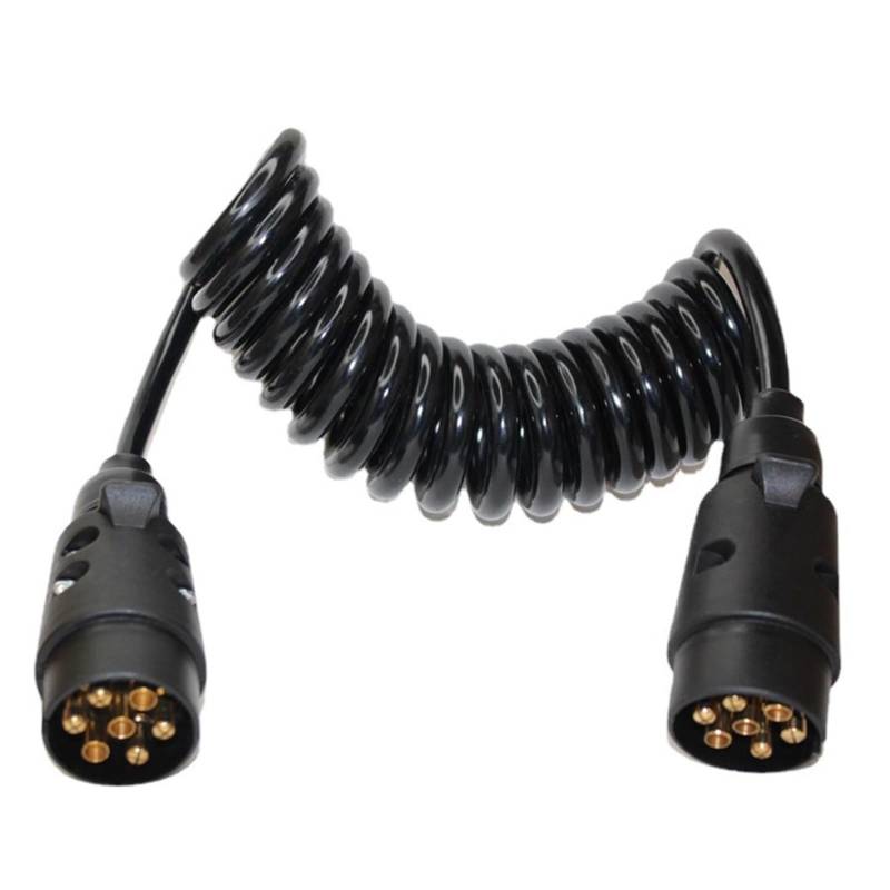 Anhängerkupplungen, 7 Pin Anhänr LKW Licht Bord Verlänrung Kabel Blei Stecker Auf Buchse Draht Steckdose Draht Teil Kupplunn Schaltung Steckdose(B 300cm) von NGBFF