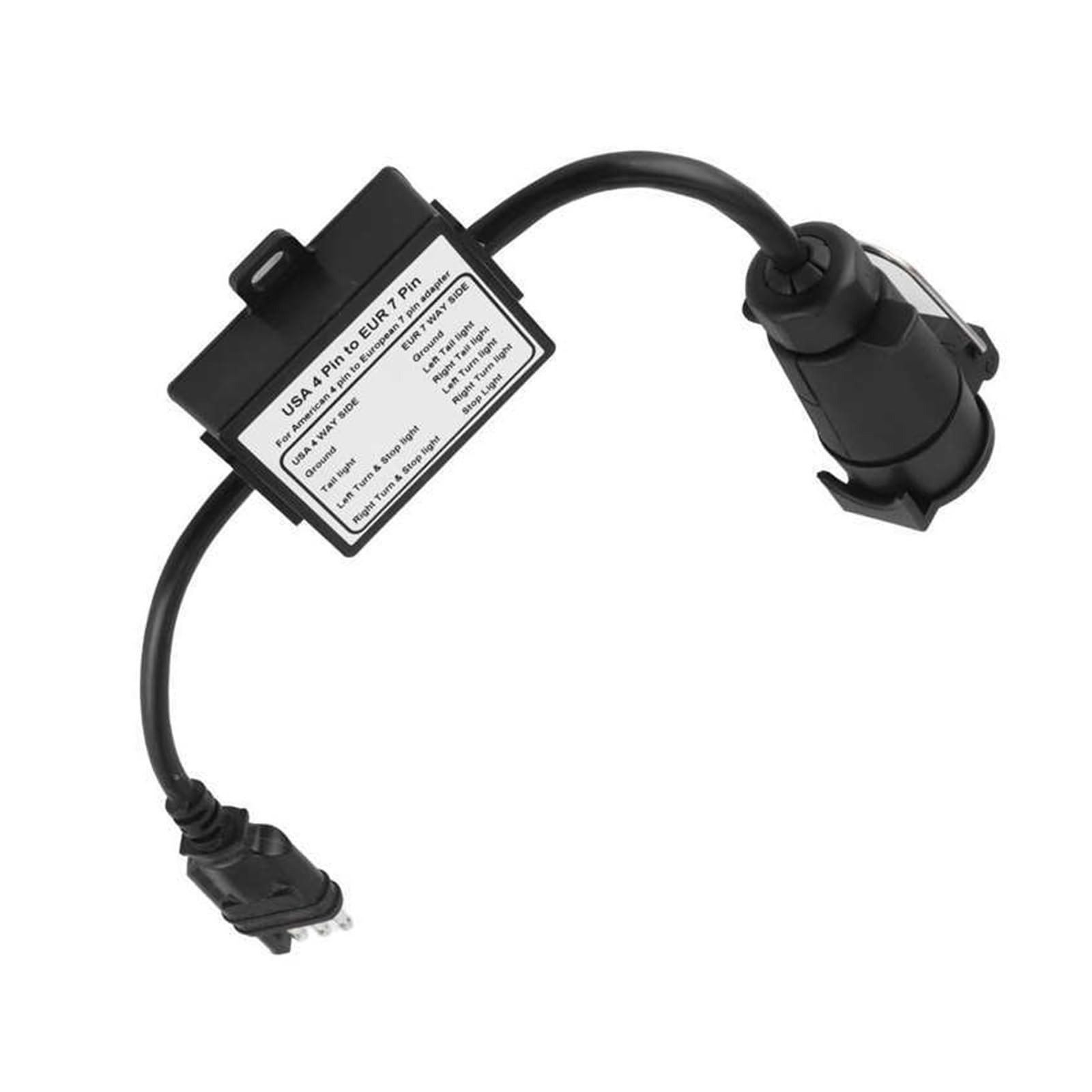 Anhängerkupplungen, Anhänrkupplung, Anhänrkupplung, Lichtkonverter, 4-polir Auf 7-polir Adapter, Stopp-/Bremssignal, Trennung Von Autos Anhängerkupplungen, Anhänrkupplung, Anhänrkupplung, Lichtkonverter, 4-polir Auf 7-polir Adapter, Stopp-/Bremssignal, Trennung Von Autos von NGBFF