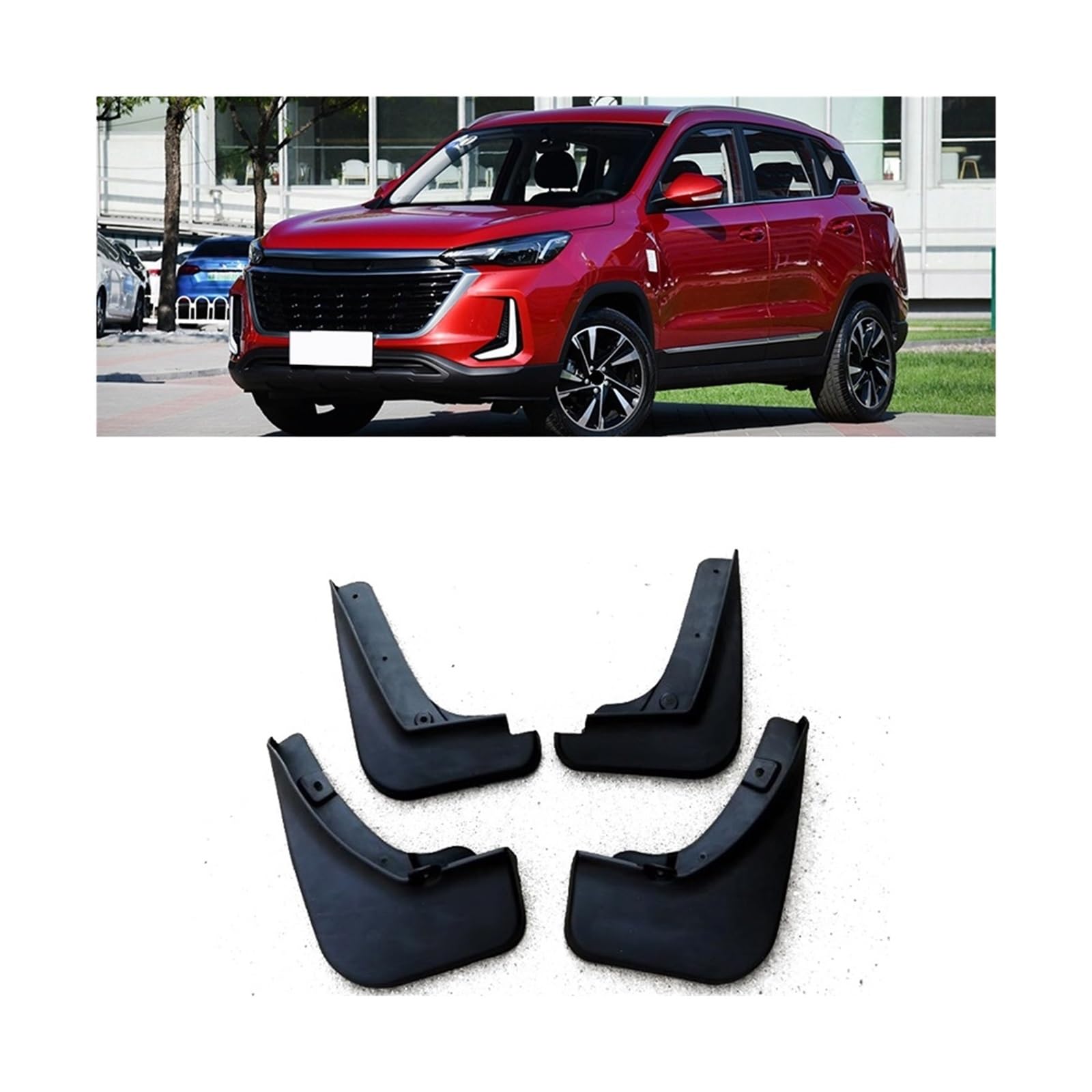 Auto-Styling Kompatibel for BAIC BEIJING X35 2021-2023 ABS Auto-Schmutzfänger Spritzschutz Kotflügel Schmutzfänger vorn hinten Kotflügel Autozubehör Auto-Styling Kompatibel for BAIC BEIJING X35 2021-2023 ABS Auto-Schmutzfänger Spritzschutz Kotflügel Schmutzfänger vorn hinten Kotflügel Autozubehör von NGFDSSBB