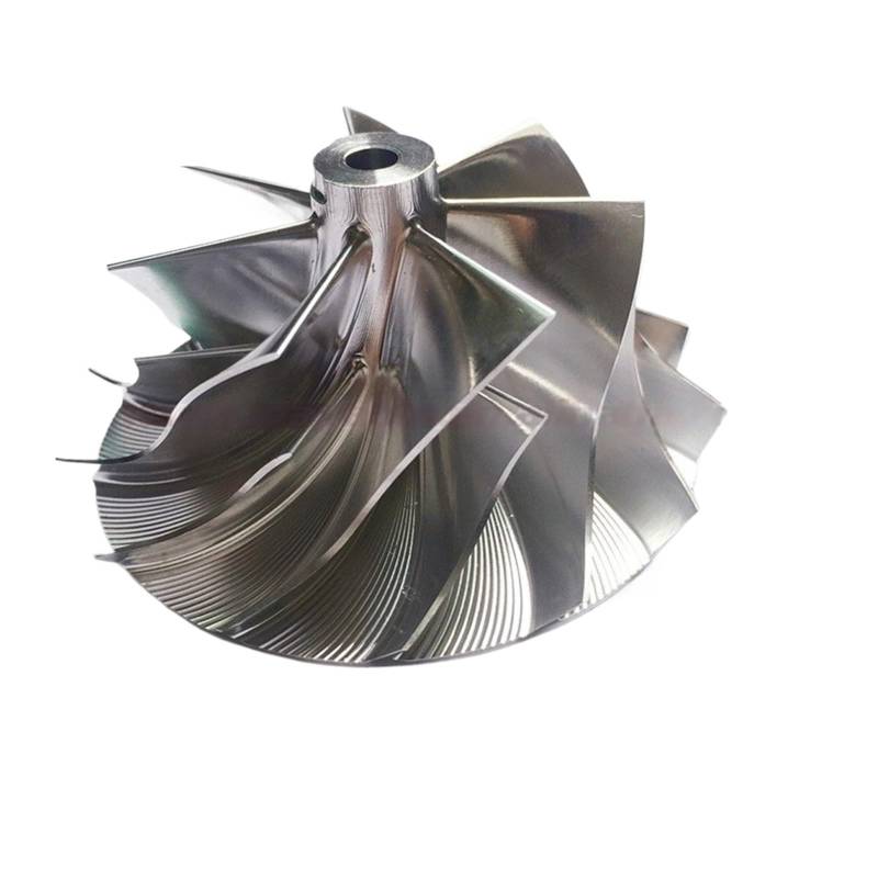 K16 Reverse 7+7 Schaufeln 54,64/71,00 mm Turbolader Fräsen/Aluminium 2618/Billet Kompressorrad von NGFDSSBB