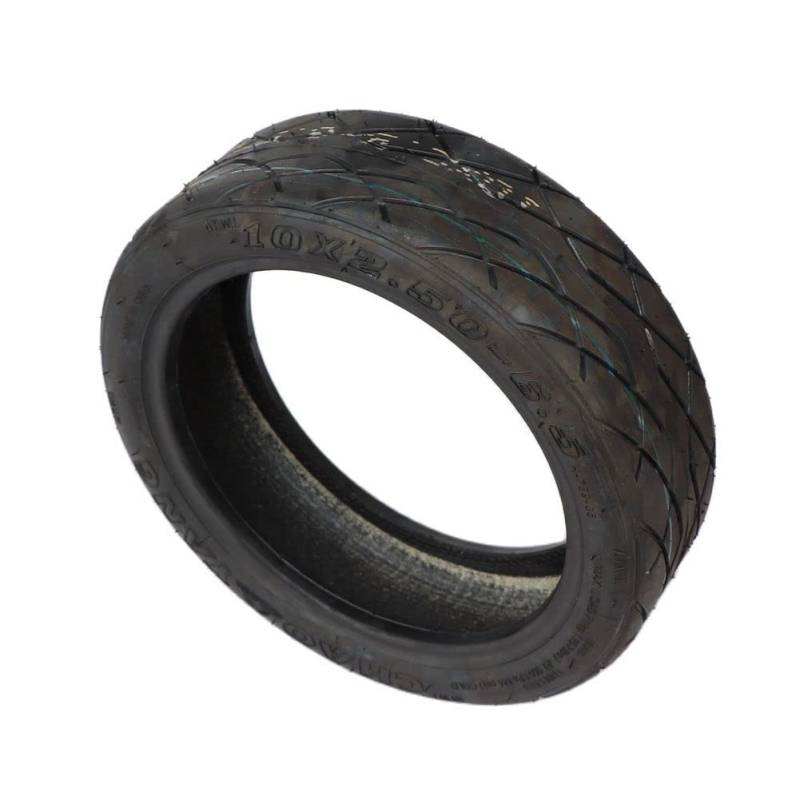NGHSDO ErsatzräDer FüR Scooter 10 Zoll 10x2.50-6.5 Tubeless Reifen for Elektroroller 3 6V 48V. Motornabe-Vorder- oder Hinterrad-Vakuumreifen von NGHSDO