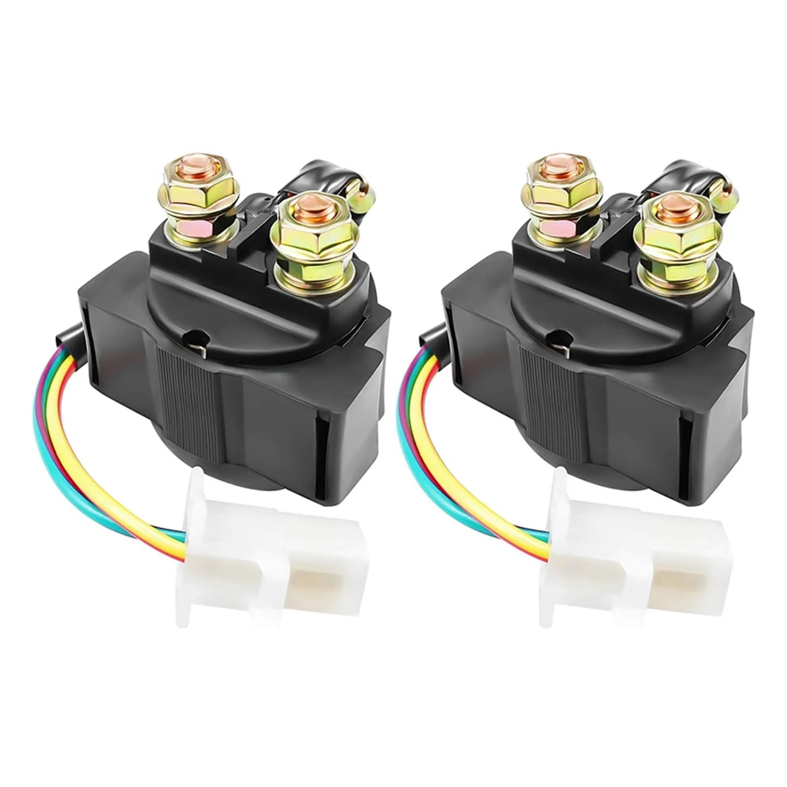 1/2 Pcs Motorrad Starter Magnet Relais for Big Red ATC 125 200 125M 200M 200ES Fourtrax TRX125 200 250 300 400(2 pcs) von NGIRJKKLL