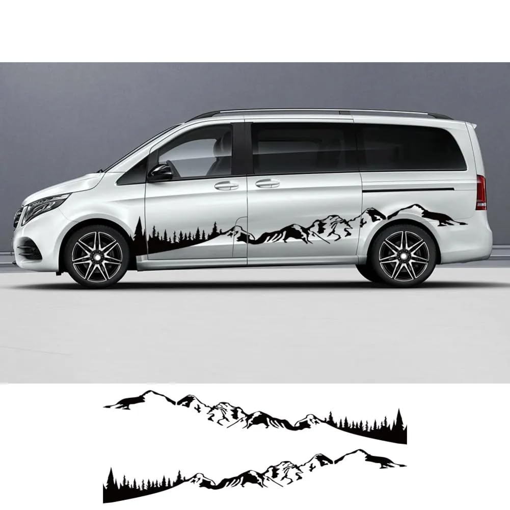 2 Stück/Lot Autoaufkleber, für B=ENZ Vito V-Klasse W447 Viano W639 Wohnmobil DIY Grafiken Vinyl Aufkleber Tuning Zubehör 2 Stück/Lot Autoaufkleber, für B=ENZ Vito V-Klasse W447 Viano W639 Wohnmobil DIY Grafiken Vinyl Aufkleber Tuning Zubehör von NGIRJKKLL