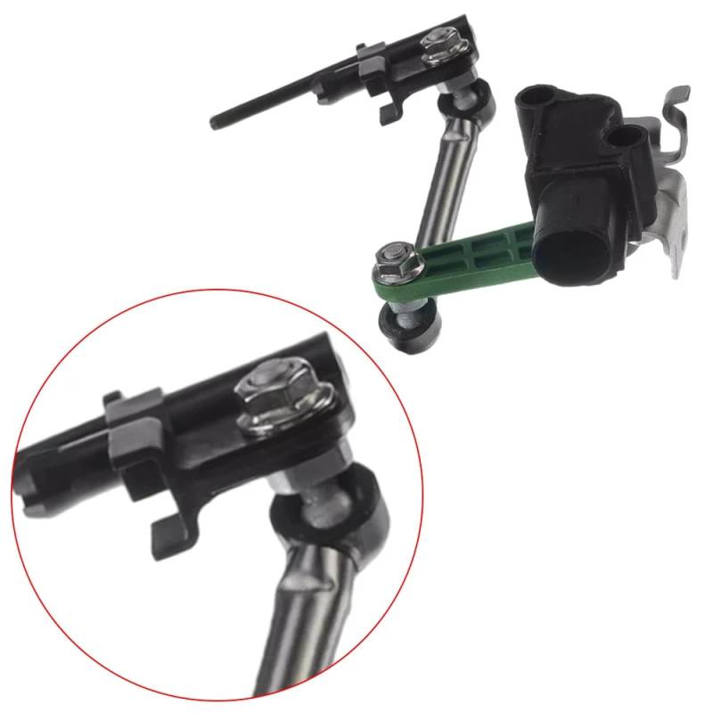 2 Stück Vorderrad Links/Rechts Federung Fahrhöhe Niveausensor, für VW 2011-2018, für Touareg V6 3.0L 3.6L Sport Utility 7P0616213 7P0616214 von NGIRJKKLL