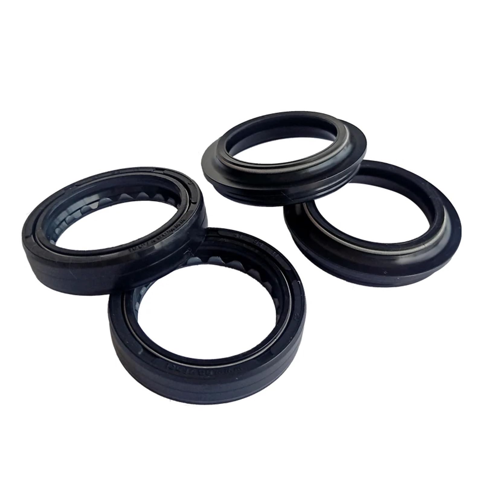 37x50x11 37 * 50 Front Shock Gabel Dämpfer Welle Öl Dichtung Halterungen 37 50 Staub Abdeckung Lip for LF ARIZONA 125 LF125-14F 07 LF125(2pc Seal 2pc Cover) von NGIRJKKLL