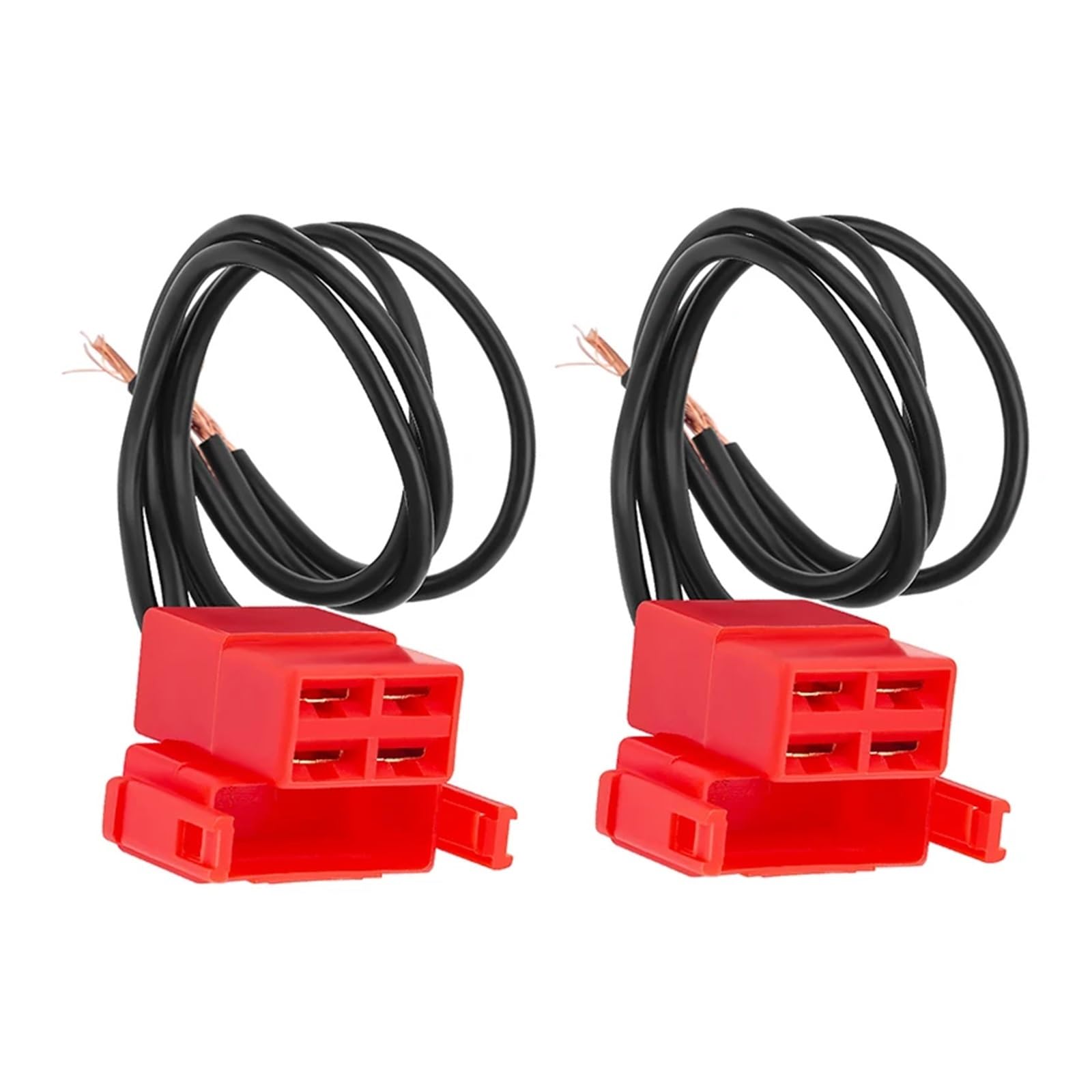 4-weg Starter Magnet Relais Stecker Stecker Kabelbaum for ATV BRUTE FORCE KVF650D KVF650E KFX700 KSV700A KSV700B(2 PCS) von NGIRJKKLL
