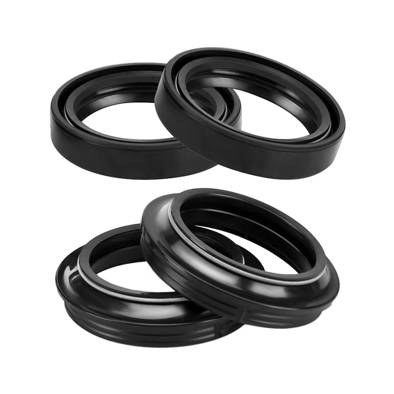 41x53x8/10,5 Motorrad-Vorderradgabel-Schock-Öldichtung oder Staubdichtung for WR200 YZ125 YZ250 FZR600R FZR750R FZR1000 FJ1100 41x53x8/10,5 Motorrad-Vorderradgabel-Schock-Öldichtung oder Staubdichtung for WR200 YZ125 YZ250 FZR600R FZR750R FZR1000 FJ1100 von NGIRJKKLL