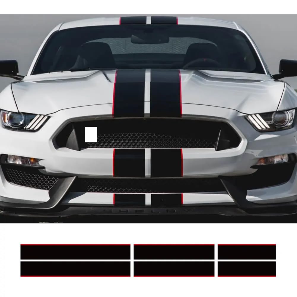 Für Ford Mustang GT500 GT350 GT Autoaufkleber Abziehbilder Grafikstreifen Vinyl Kit Autohaube Bonent Dach Heck Tuning Zubehör Für Ford Mustang GT500 GT350 GT Autoaufkleber Abziehbilder Grafikstreifen Vinyl Kit Autohaube Bonent Dach Heck Tuning Zubehör von NGIRJKKLL