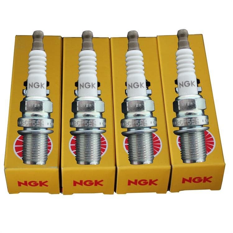 4 NGK Z?ndkerzen BPR7ES Abarth Alfa Romeo Fiat Lancia Mitsubishi Volvo von NGK