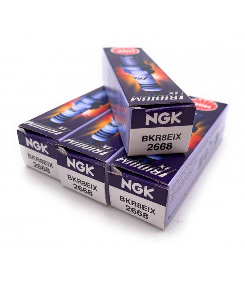 NGK Iridium IX Zündkerze BKR8EIX 2668 (4 Stück) von NGK